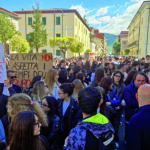 Sanità, studenti in piazza contro il taglio del Punto nascita