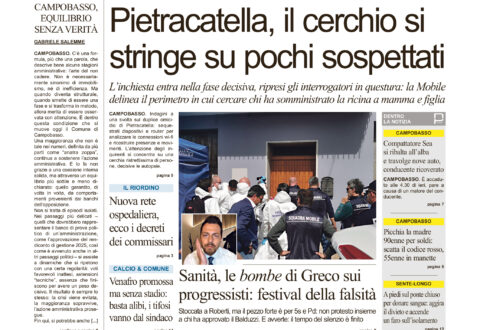 L’edizione completa di Primo Piano Molise del 6 maggio