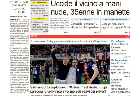 L’edizione completa di Primo Piano Molise del 7 maggio